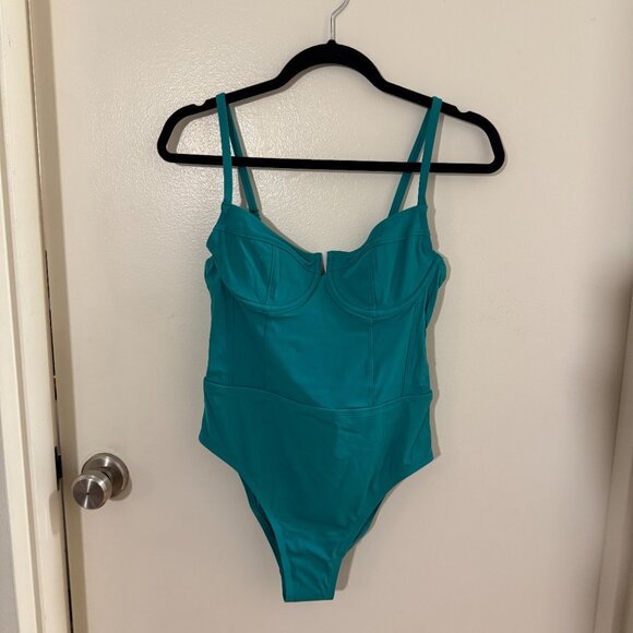 Veronica One Piece Teal - Picture 3 of 6